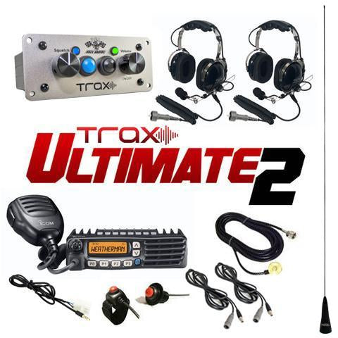 PCI Race Radios Ultimate 2 Seat Package Radio/Intercom w/Headsets