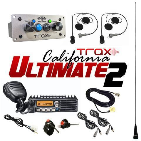 PCI Race Radios California Ultimate 2 Seat Package Radio/Intercom w/Helmet Kits (Copy)